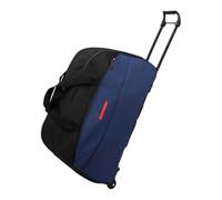 KiBcsLic Sac de Sport à roulettes Valise Mobile Trolley à roulettes Sac de Manche Télescopique Oxford Imperméable Grande Capacité pour Hommes Femmes