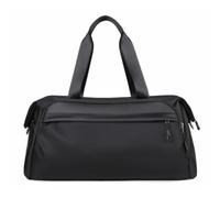 KiBcsLic Sac Sport avec Compartiment à Chaussures Grand Gabarit Sac Déplacement avec Compartiment à Chaussures Fourre-t pour urs, Noir, Color to 1