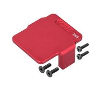 KiBcsLic Servo de Voiture RC Support de Montage Aluminium Siège de Direction Métal Pièce Fixation avec Vis Approprié pour Entretien Assemblage Modèle Véhicule, Rouge