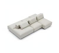 KiBcsLic Sofa Miniature Dos à Dos Haute Simulation Canapé Miniature Aspect Réaliste Mini Sofa de Poupée pour Maquettistes, Architectes, Diorama, Blanc 1-20 Double