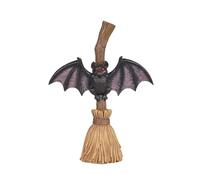 KiBcsLic Statue de Chauve-souris En Résine, Figurine Décorative pour Salon, Bureau,