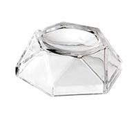 KiBcsLic Support Boule de Cristal Acrylique Socle Présentoir Base Sphère Pierre Caractéristique Résistante Convient à la Décoration Remise Prix Photographie