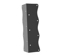 KiBcsLic Support d'angle pour Jardinière, Connecteur en Acier de 28 X 7,6 X 7,6 Cm, Idéal pour Les Meubles et Les Jardinières, 1 Pc