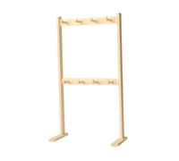 KiBcsLic Support de Carillon à Vent, Organisateur de Pinceaux de Dessin de Calligraphie, Support Suspendu de Vitrine