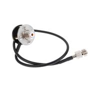 KiBcsLic Support de Montage d'antenne pour trépied, Portable, Facile à Utiliser, Base d'antenne, Installation Facile, Robuste pour l'extérieur,