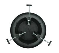 KiBcsLic Support de Sapin de Noël Base Support Socle à Eau pour Arbre de Noël Fixation Réglable Pied Résistant en PP Adapté Aux Espaces Réduits Ambiance, S