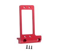 KiBcsLic Support de Servo Monture de Performance Support D'Essieu Pièce En Alliage Améliorant La Répartition Du Poids Convient pour Les Essieux Décalés VP Cap, Rouge