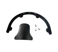KiBcsLic Support de Tom, Support de Batterie, Accessoire pour Batterie et Batteur, Noir 12 pouces