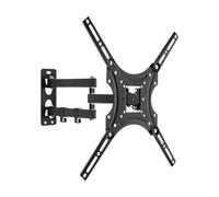 KiBcsLic Support Mural pour Téléviseur avec Fixation à Un Seul Goujon, Compatible avec Les Téléviseurs LED, Plats et Incurvés, pour Hôtels et Particuliers, 32 to 55 Pouces