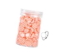 KiBcsLic Support pour colle à cils, godets de colle, fournitures pour extensions de cils, pour école d'esthétique, Rose Nid D'abeille