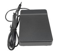 KiBcsLic Sustain Pedal Pédale Piano Compacte Pp Facile à Transporter Utilisation Polyvalente Compatible Instruments Électroniques Synthétiseurs pour Cours Conc, Connecteur 3.5