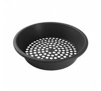 KiBcsLic Tamis à Sol en Plastique Polyvalent Tamis à Terreau Tamisage Précis Passoire de Jardin Multifonction pour Orpailleurs, Débutants, Jardinage, Plein Air, Noir