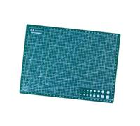 KiBcsLic Tapis de Découpe Autocicatrisant Double Face Surface Rigide PVC avec Grille pour Bricolage Couture Artistes 30cmx22cmx0.3cm Adapté Aux Projets Créatif, Vert Foncé