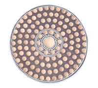 KiBcsLic Tapis de Massage des Pieds Planche Réflexologie Acupression Tapis Bois Couverture Portable Légère Surface Douce pour Seniors Femmes Bureau Salon, Gris