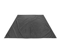 KiBcsLic Tapis de Randonnée Imperméable Couverture Multifonctionnelle Tapis de Sol sous Tente Abri Polyester Adapté pour Camping Pêche Chasse, Le Noir, 1.5x2m