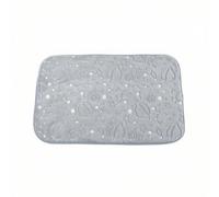 KiBcsLic Tapis Sol Phosphorescent Doux Tapis Bain Absorbant pour Entrée, 80 50cm, Murmure Interstellaire