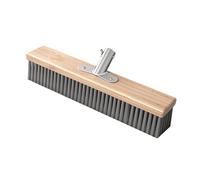 KiBcsLic Tête de Brosse de Nettoyage En Acier Inoxydable pour Terrasses Piscines et Escaliers Sans Manche Conception Robuste, 30cm