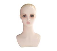 KiBcsLic Tête de Mannequin Femme Stable et Polyvalente pour, Maison, Coiffure, Séchage