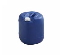 KiBcsLic Tonneau Chimique Épais Robuste et Baril Empilable pour Liquides Polyvalent Tonneau d'eau avec Couvercle à Visser pour Professionnels, Entrepôt, Bleu, S