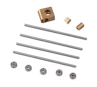 KiBcsLic Turbines Worm Gear Accessoire Micro Boîte de Transmission 90 Degrés Engrenages Réducteur 12 Fois Métal Léger Robuste pour Assemblage Facile Adapté Pou, Style A