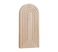 KiBcsLic Vase Murale en Bois Planter Suspendu Décoration Murale Moderne Fonctionnelle pour Plantes Art Rustique Adapté à La Décoration D'Entrée Salon Chambre C, Couleur Bois Clair