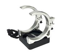 KiBcsLic Ventilateur de Refroidissement pour Moteur Brushless avec Support Métal Dissipation Thermique Excellente Facile à Installer Élevée Adapté pour, Support Double en Argent