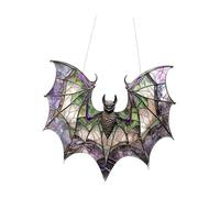 KiBcsLic Vitrail Chauve-Souris Suspendu pour Bureau, Salon, Maison