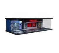 KiBcsLic Vitrine de Garage pour Figurines et Voitures de Sport à L'échelle 1/64