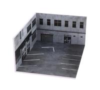 KiBcsLic Vitrine pour Maquette de Voiture 1/64, Diorama pour Scène