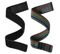 KIBDSNG QuickFit Bracelet de rechange en nylon de 20 mm compatible avec Garmin Fenix 8 43 mm/Fenix 7S/7S Pro/6S/6S Pro/5S/5S Plus, bracelet de rechange sport lavable avec fermeture pour Approach S70