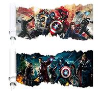 Kibi Stickers 3D Stickers Muraux Autocollant Personnage