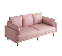 KIBONCY 3-in-1 Convertible Sofa Bed, Skin-Friendly Scratch-Resistant Tech Fabric Sleeper Couch,Sturdy Wood Frame & Metal Legs, for Small Space Apartment(C,72cm)