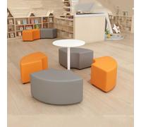 KIBONCY Arc - canapé Pliant for Les Jardins d'enfants, Les opérations d'éducation préscolaire, Les troupes d'entraînement, Les écoles, Les librairies et Les Zones d'attente Parents(C)
