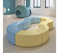 KIBONCY Arc - Tabourets de canapé à lobes for Les Jardins d'enfants, opérations d'éducation préscolaire, troupes d'entraînement, écoles, librairies et Zones d'attente Parents(E)