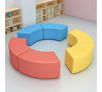 KIBONCY Arc - Tabourets de canapé à lobes for Les Jardins d'enfants, opérations d'éducation préscolaire, troupes d'entraînement, écoles, librairies et Zones d'attente Parents(C)