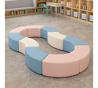 KIBONCY Arc - Tip Tabourets de canapé for Les Jardins d'enfants, opérations d'éducation préscolaire, troupes d'entraînement, écoles, librairies et Zones d'attente Parents(C)