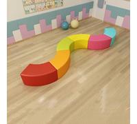 KIBONCY Arc - Tip Tabourets de canapé for Les Jardins d'enfants, opérations d'éducation préscolaire, troupes d'entraînement, écoles, librairies et Zones d'attente Parents(D)