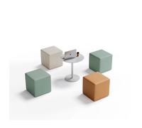 KIBONCY Banc d'attente sans Dossier for Centre de Formation de Bureau, sièges de réception minimalistes for Hall d'entrée, Studio, école (Hors Table Basse)(H)