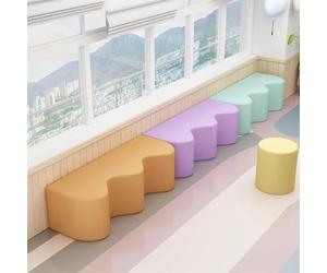KIBONCY Banc modulaire Souple, Cube modulaire, canapé de Bureau de Loisirs, for Salon, Appartement, Studio(150 * 45 * 40cm)