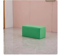 KIBONCY Banc Souple modulaire for Enfants, Pouf rectangulaire en Cuir PU, siège empilable Multicolore for Salle de Jeux, Salle de arderie(200 * 40 * 40)
