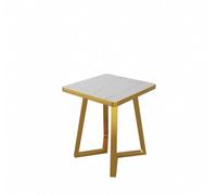 KIBONCY Banquette Tendance avec Table, Ensemble mobilier pour Salon de thé, café, pâtisserie et Restaurant(V-Leg Square Table)