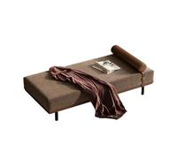 KIBONCY Bed End Bench with Leather Accents - Contemporary Accent Seat for Bedroom, Living Room, Entryway Sturdy Solid Wood Legs, Low Maintenance(B,200x50x42cm)