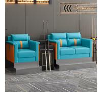 KIBONCY Billiards Hall Billiards Table and Chair Sofa Ball-Watching Chair Faux Leather Billiards Chairs with Pedal Table(C)