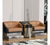 KIBONCY Billiards Lounge Chairs, Billiards Sofas, Upscale Luxury Billiards Lounge Lounge Chairs, Billiards Room Sofas(A8)