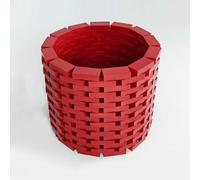 KIBONCY Blocs de Construction, Ensemble de Construction de Maison en Bois Naturel, Blocs d'architecture, projets de Bricolage réutilisables, Cadeau d'anniversaire créatif(168pc)