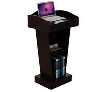 KIBONCY Bureau de Podium, pupitre de Classe, pupitre d'enseignant, Petit pupitre, pupitre de Formation des Enseignants, multimédia, avec Plusieurs Options de sélection de pupitre(D,2)