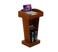 KIBONCY Bureau de Podium, pupitre de Classe, pupitre d'enseignant, Petit pupitre, pupitre de Formation des Enseignants, multimédia, avec Plusieurs Options de sélection de pupitre(C,1)