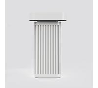 KIBONCY Bureau de réception d'entreprise de Restaurant, Bureau de Caisse de Peinture en Acier Inoxydable, for salles de conférence d'entreprise, école(A)