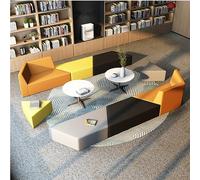 KIBONCY Canapé Combiné, Canapé Modulaire Créatif for Les Bureaux, Siège De Pont Attendant Que Les Invités Puissent Négocier Et Recevoir des Affaires, Moderne Et Simple(E)