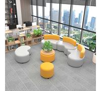 KIBONCY Canapé créatif for Aire de Repos du Salon de beauté, adapté aux bibliothèques, salles de réunion, Halls, salles de négociation et Bureaux de Vente(B)